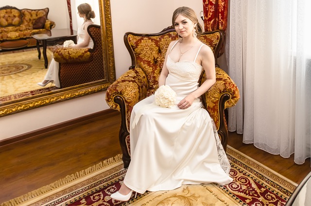 Wedding Dress Posing